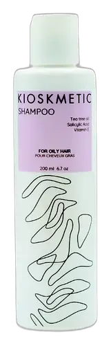 KIOSKMETIC Tea Tree Oil Salicylic Acid & Vitamin E - Oily Hair Shampoo