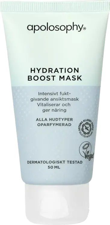Apolosophy Face Hydration Boost Mask Oparfymerad