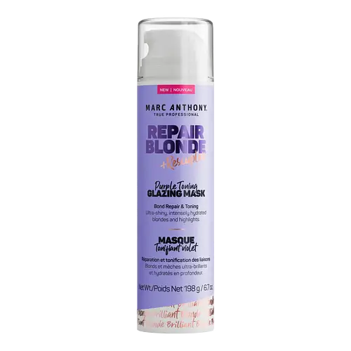 Marc Anthony Repair Blonde Purple Toning Glazing Mask