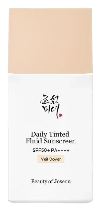 Beauty of Joseon Daily Tinted Fluid Sunscreen Veil Cover SPF50+ PA++++ LN100