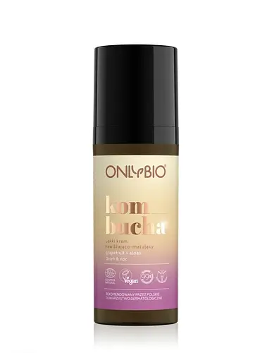 OnlyBio Kombucha Lekki Krem Nawilżająco-Matujący