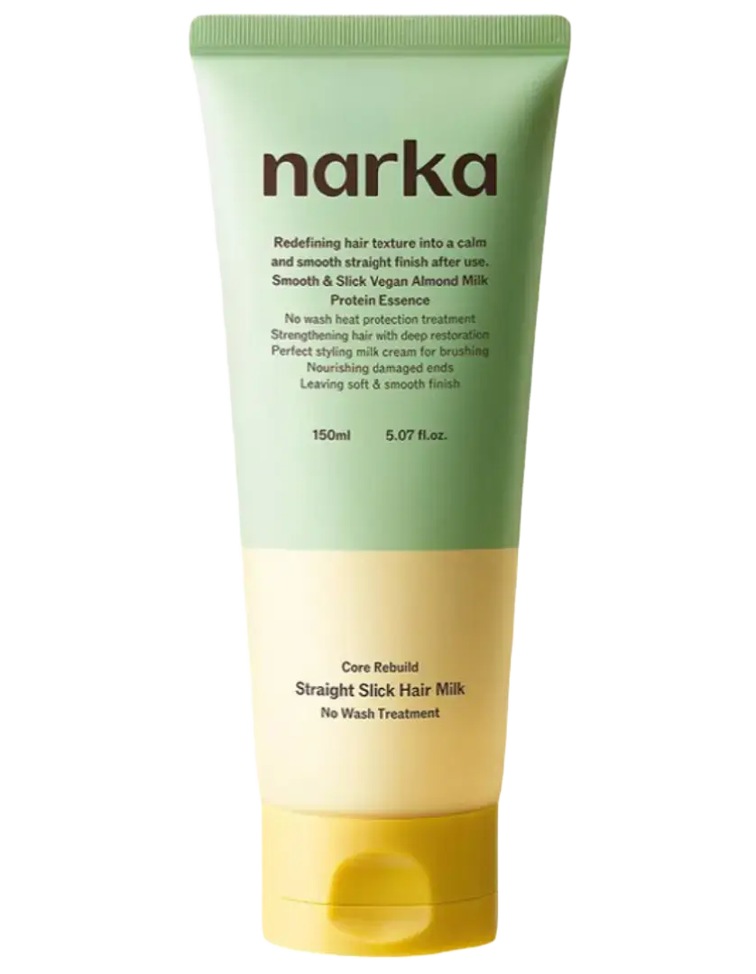 Narka Core Rebuild Straight Slick Hair Milk No Wash Treatment