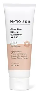 Natio Clear Zinc Mineral Sunscreen SPF 50