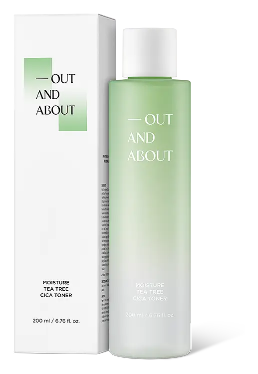 Out & About Moisture Tea Tree Cica Toner