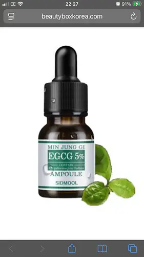 Sidmool Min Jung Gi EGCG 5% Ampoule