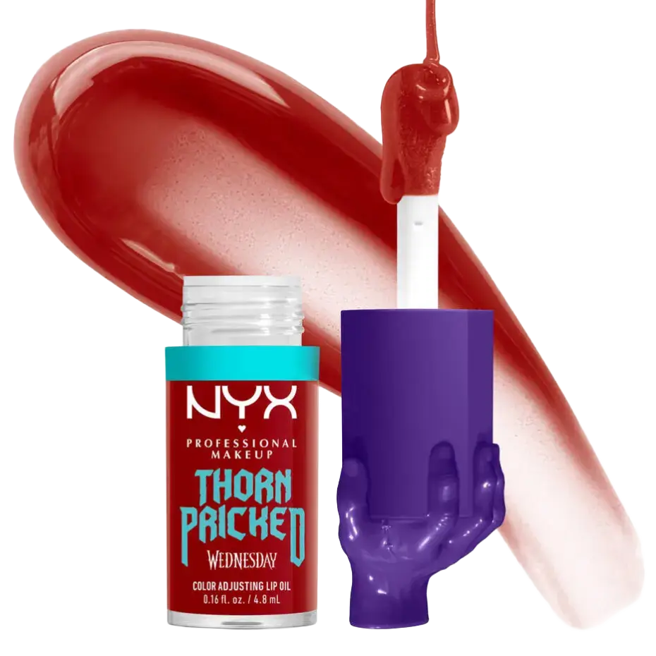 NYX Cosmetics Wednesday Color-Shifting Lip Oil Thorn Pricked