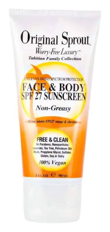Original Sprout Face & Body Sunscreen SPF 27