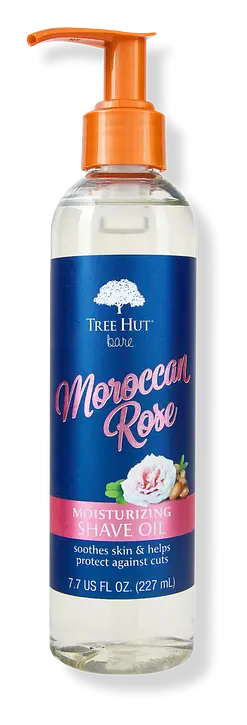 Tree Hut Bare Moisturizing Shave Oil Moroccan Rose