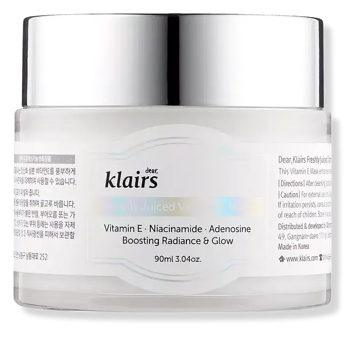 Dear, Klairs Freshly Juiced Vitamin E Mask