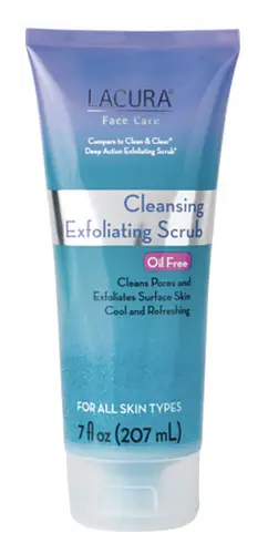 Lacura Exfoliating Scrub & Foaming Cleanser
