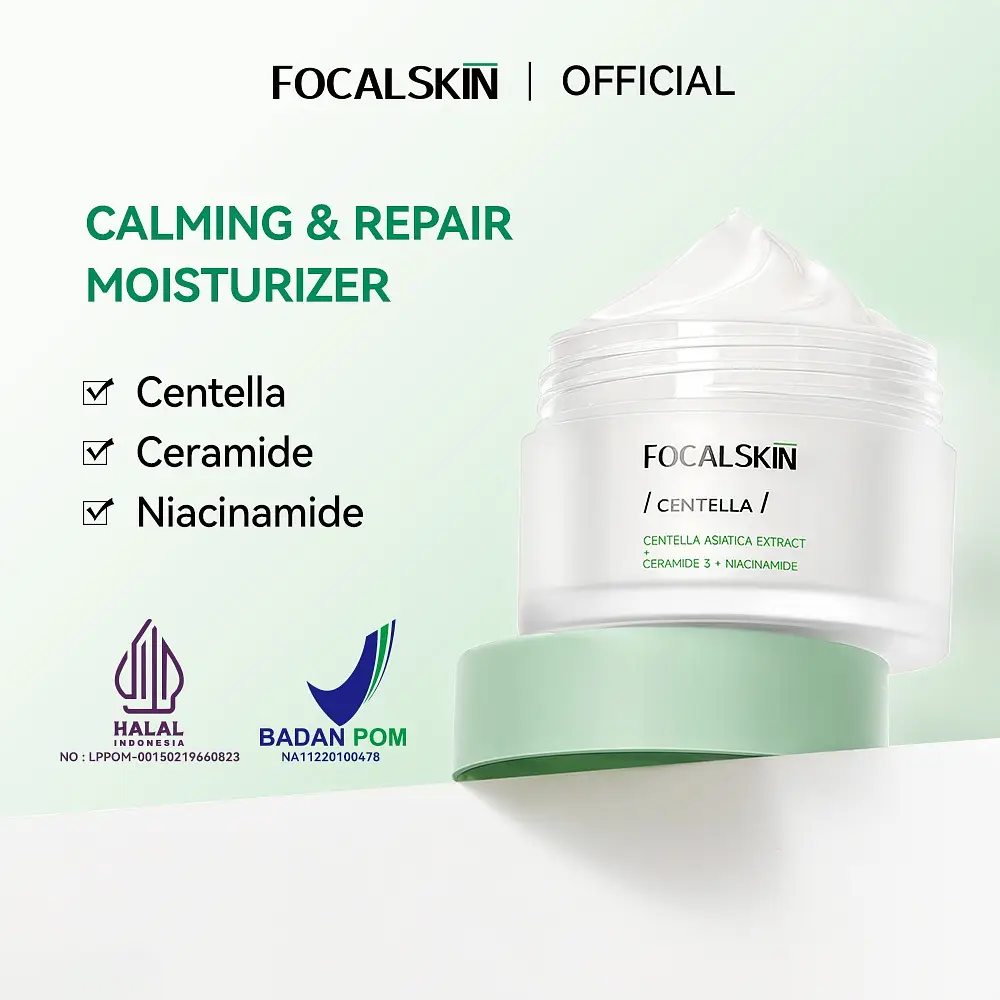Focalskin Moisturaizer Cream Cica Calming