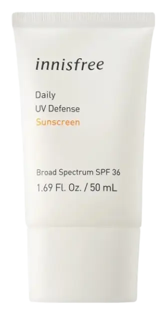 innisfree Daily UV Defense Sunscreen Broad Spectrum SPF 36