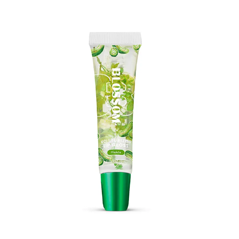 Blossom Moisturizing Lip Gloss Tube Pickle