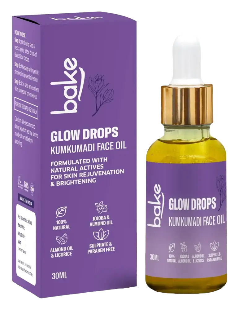 Bake Glow Drops Kumkumadi Face Oil