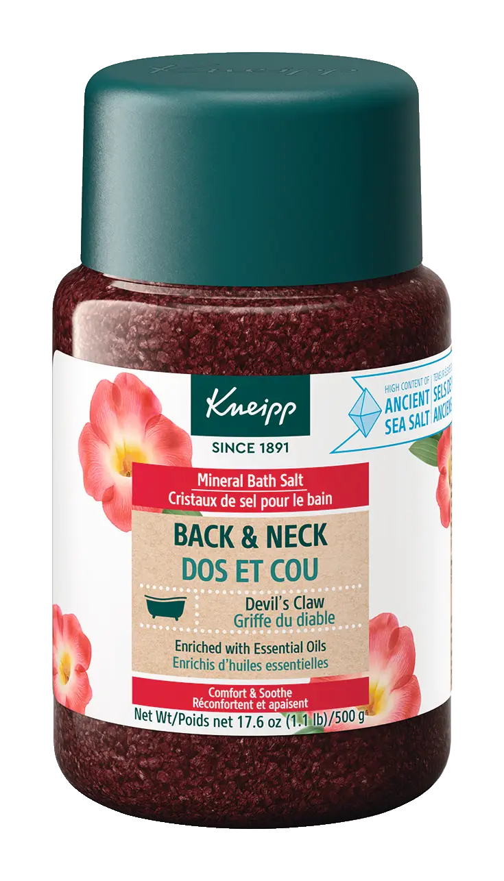 Kneipp Mineral Bath Salt Back & Neck Devil's Claw