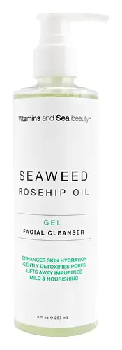 Vitamins and Sea beauty Seaweed & Rosehip Oil Gel Facial Cleanser