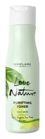 Oriflame Love Nature Purifying Toner with Organic Tea Tree and Lime