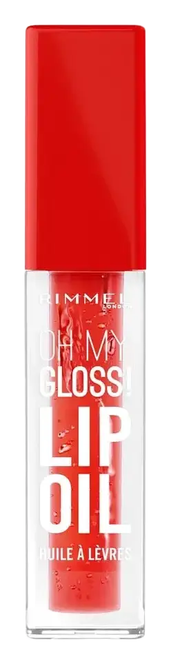 Rimmel London Oh My Gloss Lip Oil 004 Vivid Red