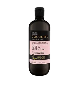 Baylis & Harding Goodness Natural Body Wash Rose & Geranium
