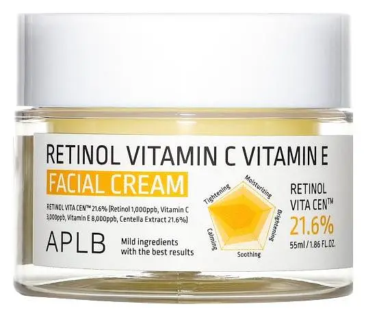 APLB Retinol Vitamin C Vitamin E Facial Cream