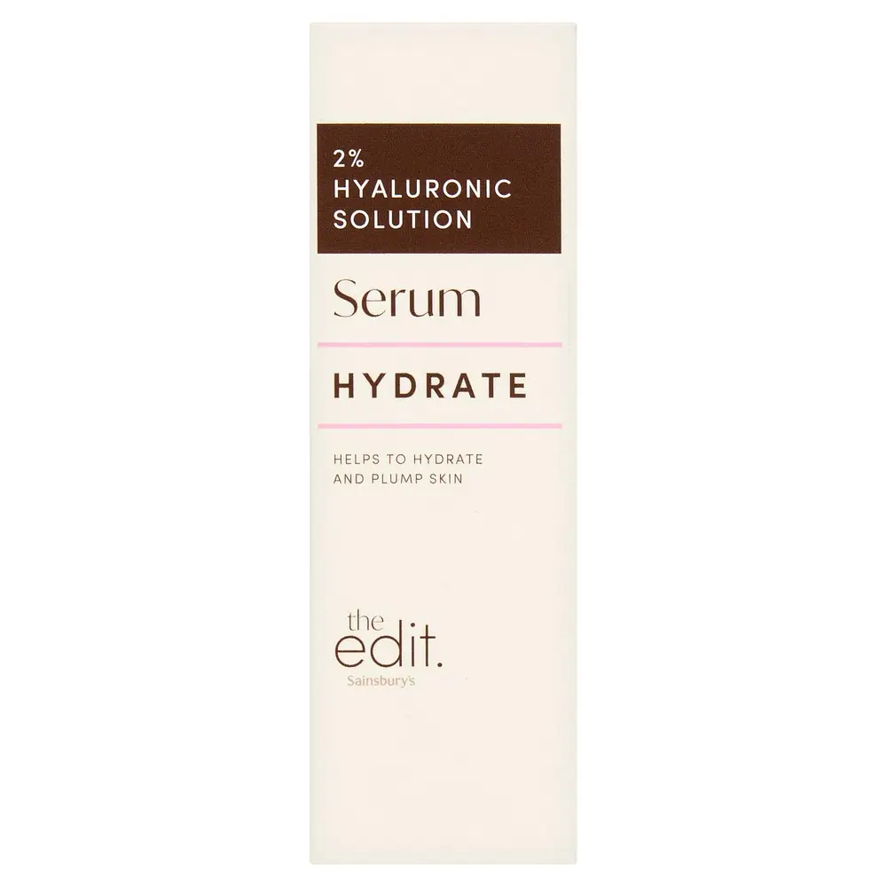 The Edit By Sainsbury's Hydrate 2% Hyaluronic Solution Serum