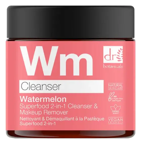 Dr Botanicals Watermelon Superfood 2-In-1 Cleanser & Makeup Remover