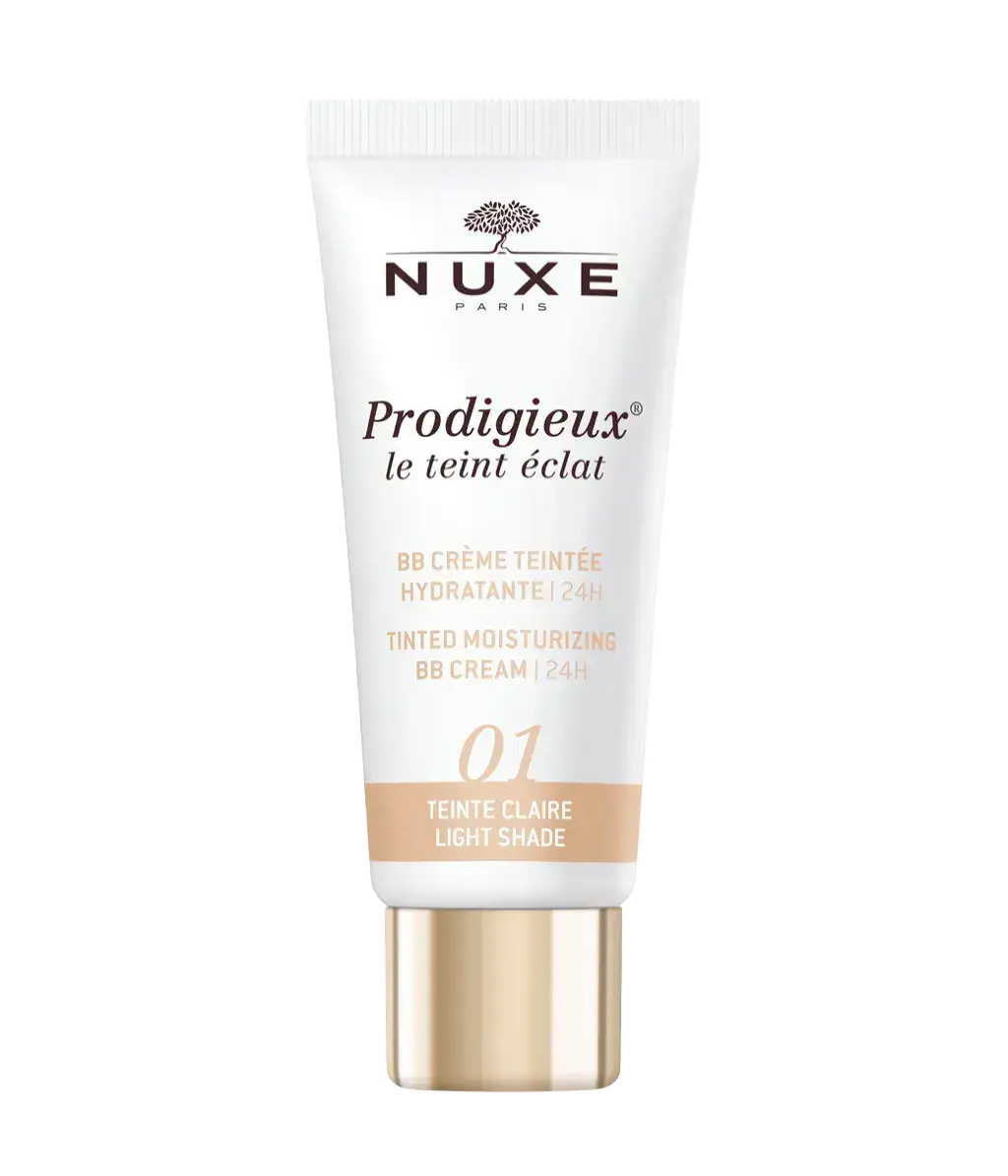 Nuxe Prodigieux Le Teint Éclat 24H Tinted Moisturizing BB Cream 01 Light Shade