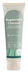 Somethinc Mugwortella Charcoal Deep Pore Cleansing 10 Minutes Wash Off Mask