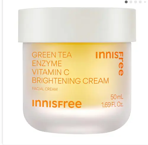 innisfree Green Tea Enzyme Vitamin C Brightening Cream