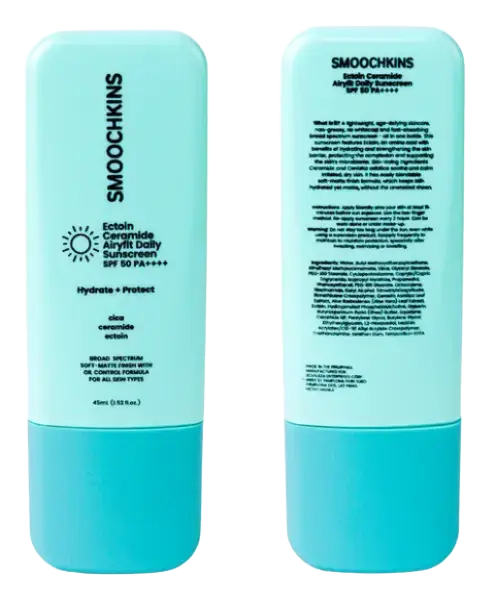 Smoochkins Ectoin Ceramide Airyfit Daily Sunscreen SPF 50