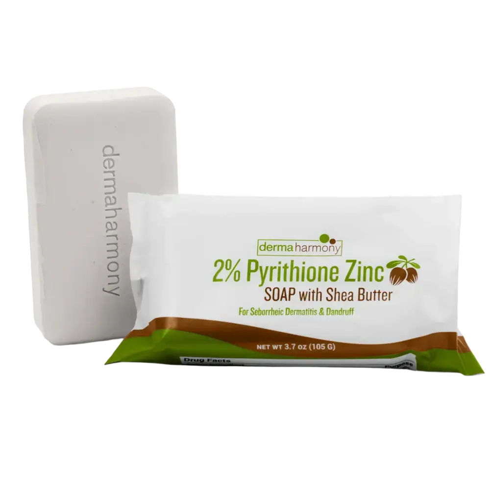 DermaHarmony 2% Pyrithione Zinc (ZnP) Shea Butter Bar Soap