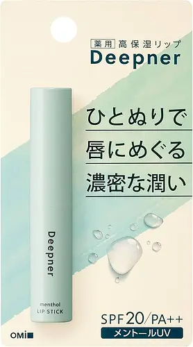 OMI Menturm Deepner Lip Stick SPF 20 PA++ Menthol