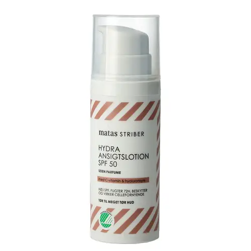 Matas Striber Hydra Ansigtslotion SPF 50 Uden Parfume