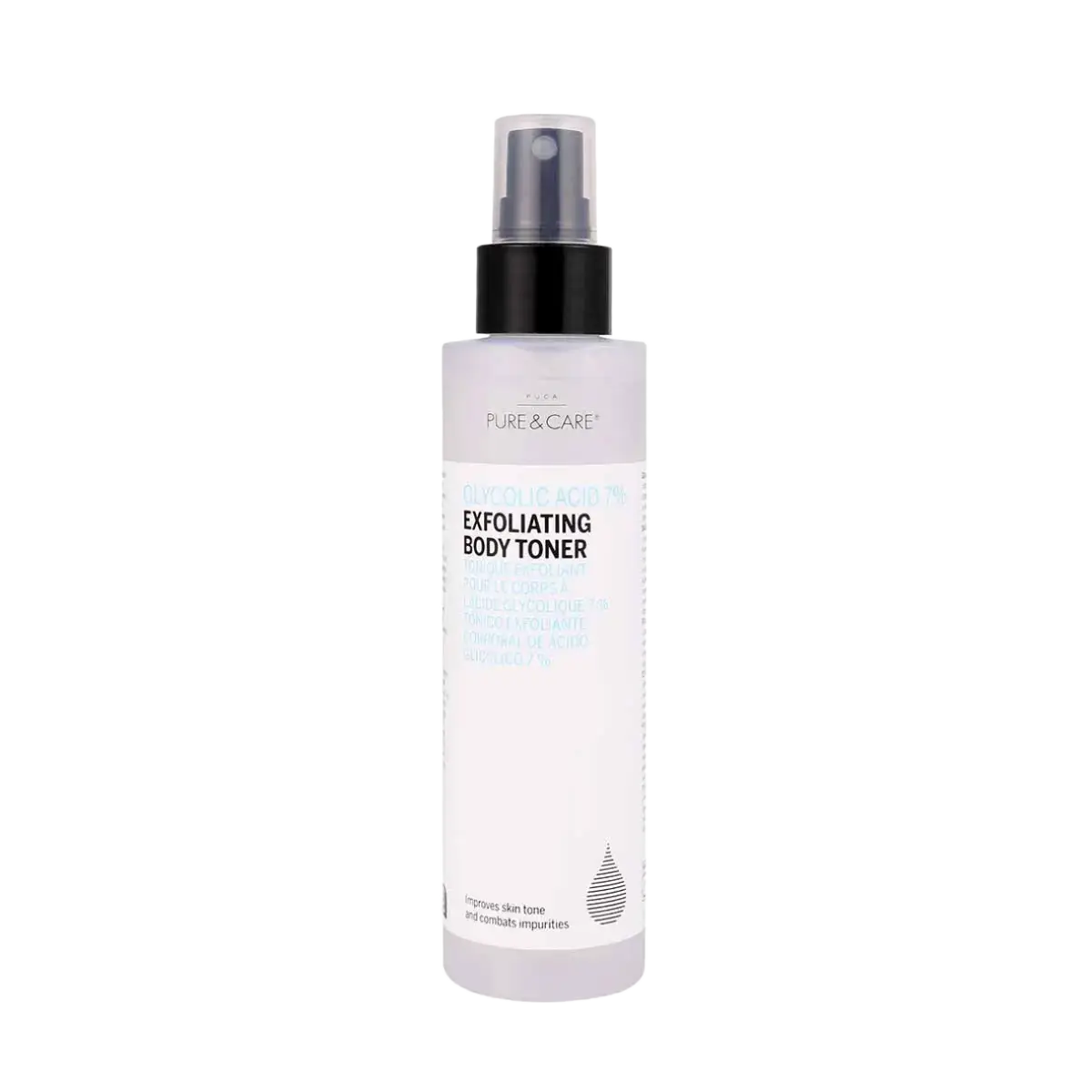 Puca – Pure & Care Glycolic Acid 7% Exfoliating Body Toner