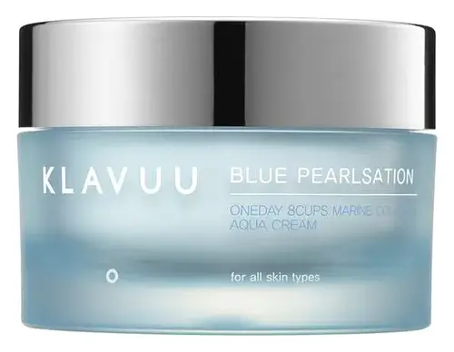 KLAVUU Blue Pearlsation One Day 8 Cups Marine Collagen Aqua Cream