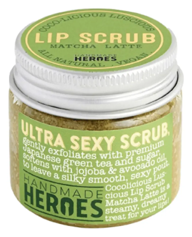 Handmade Heroes Cocolicious Luscious Lip Scrub Matcha Latte