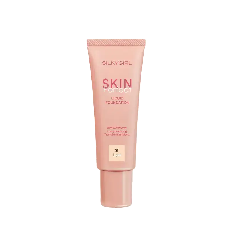 Silkygirl Skin Perfect Liquid Foundation SPF 30 PA+++ 01 Light