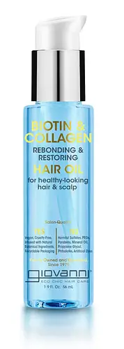 Giovanni Biotin & Collagen Rebonding & Restoring Hair Oil