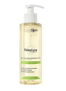 Curaskin Sébocure Gel Nettoyant Séborégulateur