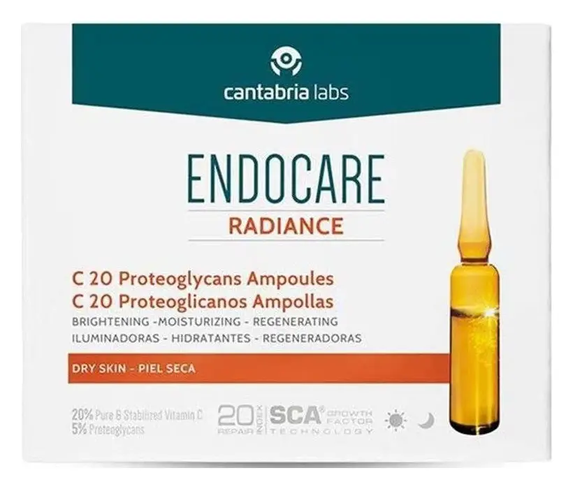 Endocare Radiance C20 Proteoglycans Ampoules For Dry Skin