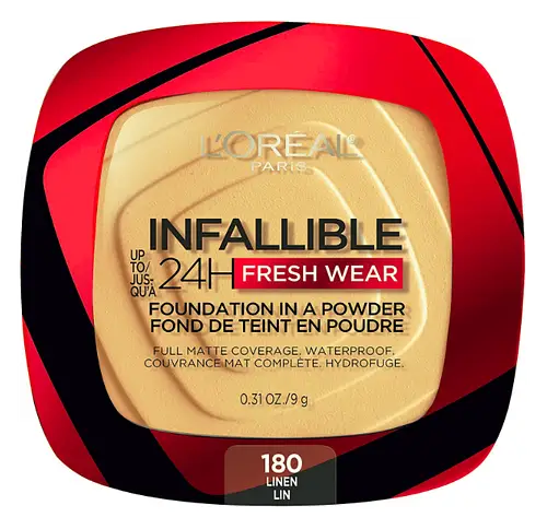 L'Oreal Infallible Fresh 24H Wear Foundation In A Powder 180 Linen