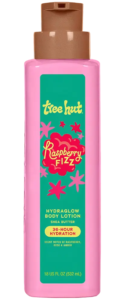 Tree Hut Hydraglow Body Lotion Raspberry Fizz