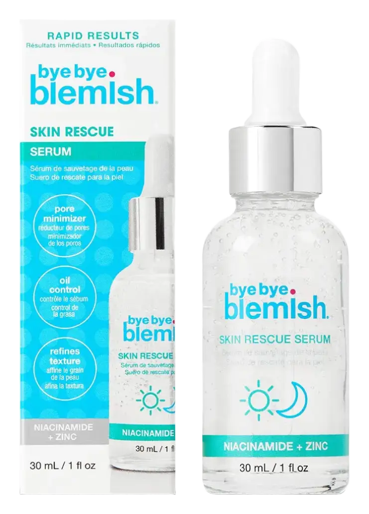 Bye Bye Blemish Skin Rescue Serum- Niacinamide + Zinc