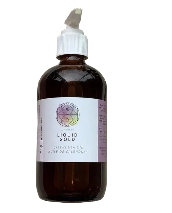 Lunah Life Sooth Inflammed Skin: Liquid Gold Serum