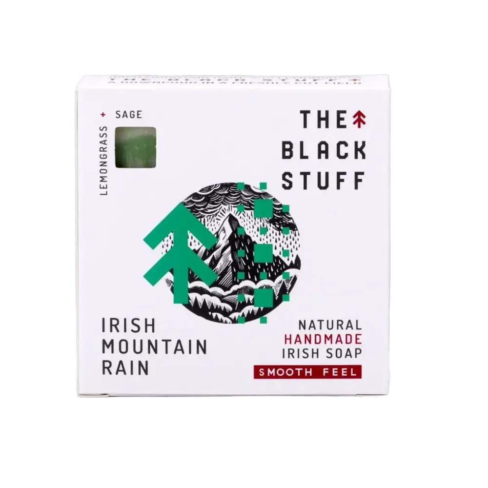 The Black Stuff Irish Mountain Rain Natural Handmade Irish Soap