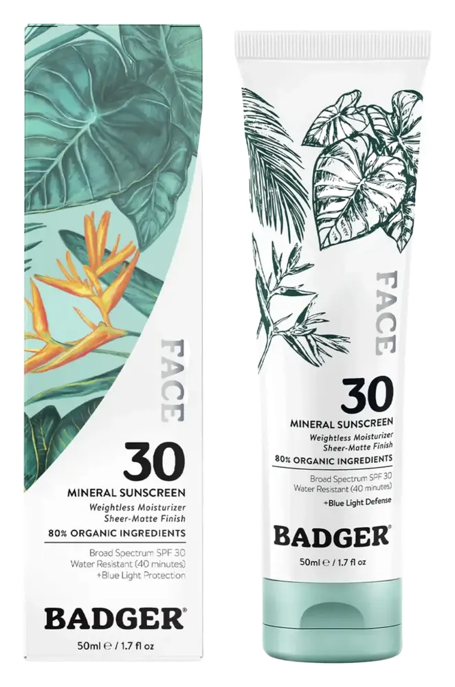 Badger Face Mineral Sunscreen SPF 30