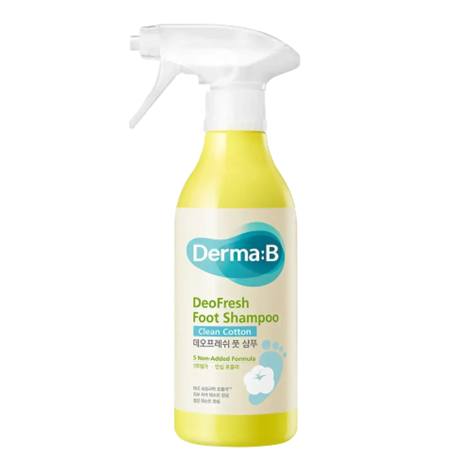 Derma:B DeoFresh Foot Shampoo Clean Cotton
