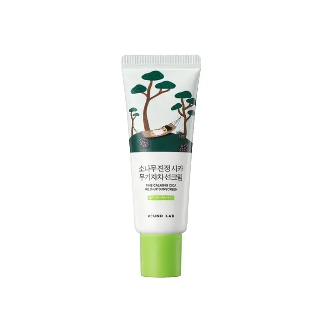 Round Lab Pine Calming Cica Mild Up Sunscreen SPF 50+