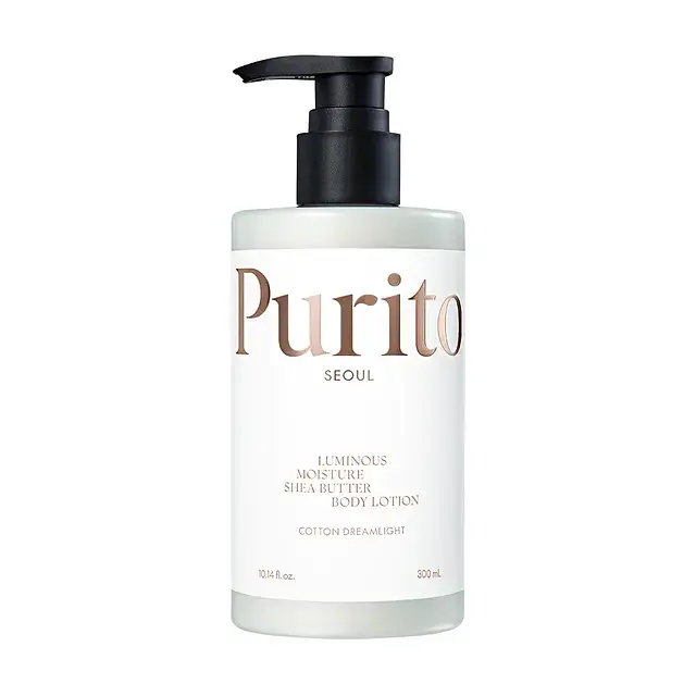 PURITO Luminous Moisture Shea Butter Body Lotion Cotton Dreamlight