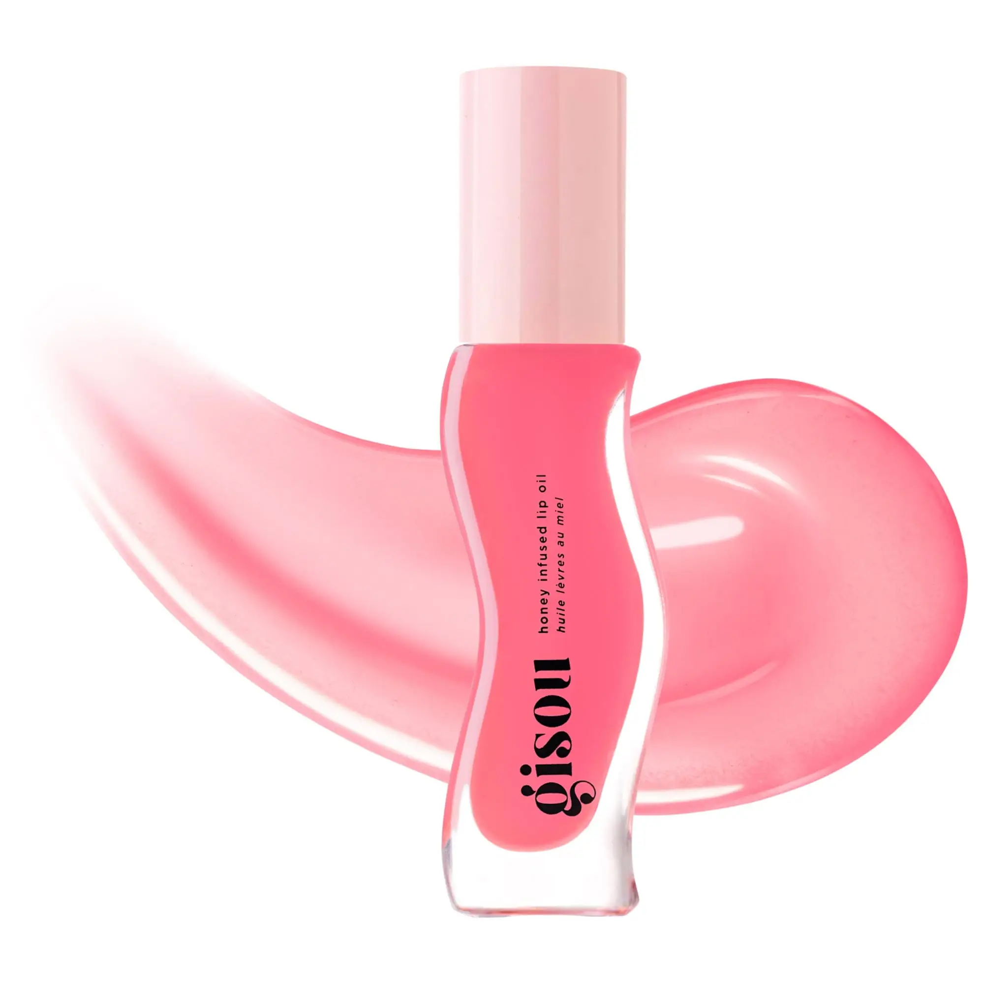 Gisou Honey Infused Lip Oil Raspberry Swirl